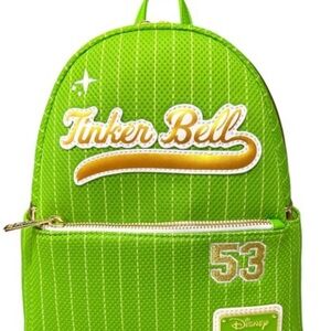 Disney Tinkerbell Lime Green Backpack